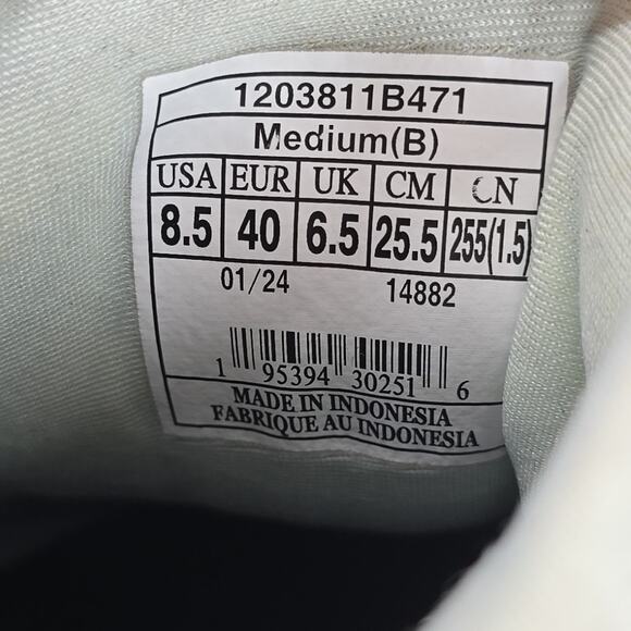 Brooks Adrenaline GTS 23 Blue Glass Womens Size 8.5 Running Shoes 1203811B471 - Picture 11 of 12